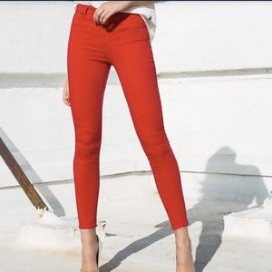 Parker Smith Bombshell Red Jeans
